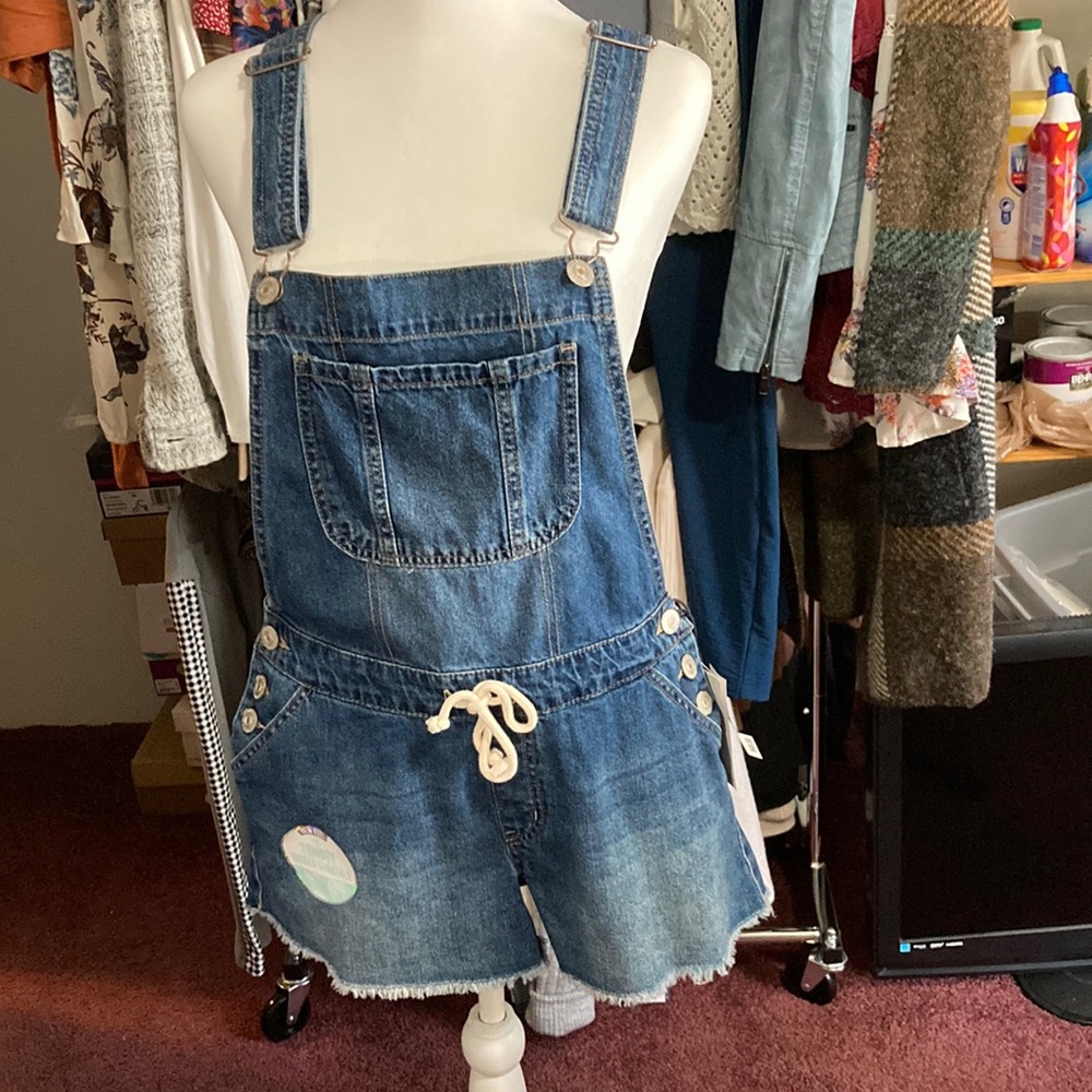 Wallflower Overall Shorts NEW WITH TAGS